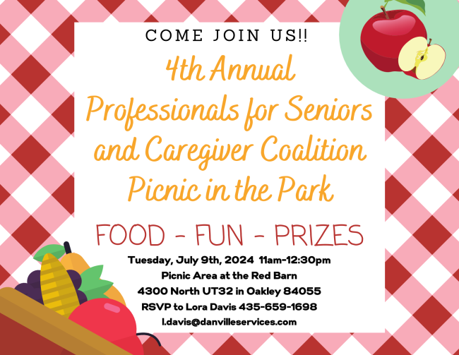 4th Annual Professionals for Seniors and Caregiver Coalition Picnic in the Park